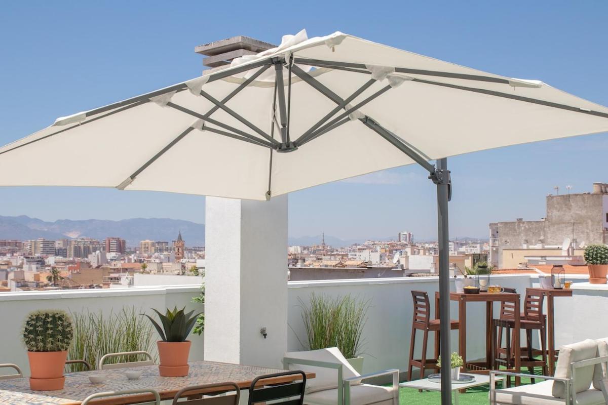 C56 - Studio With Amazing Terrace In The Centre Màlaga Exteriér fotografie