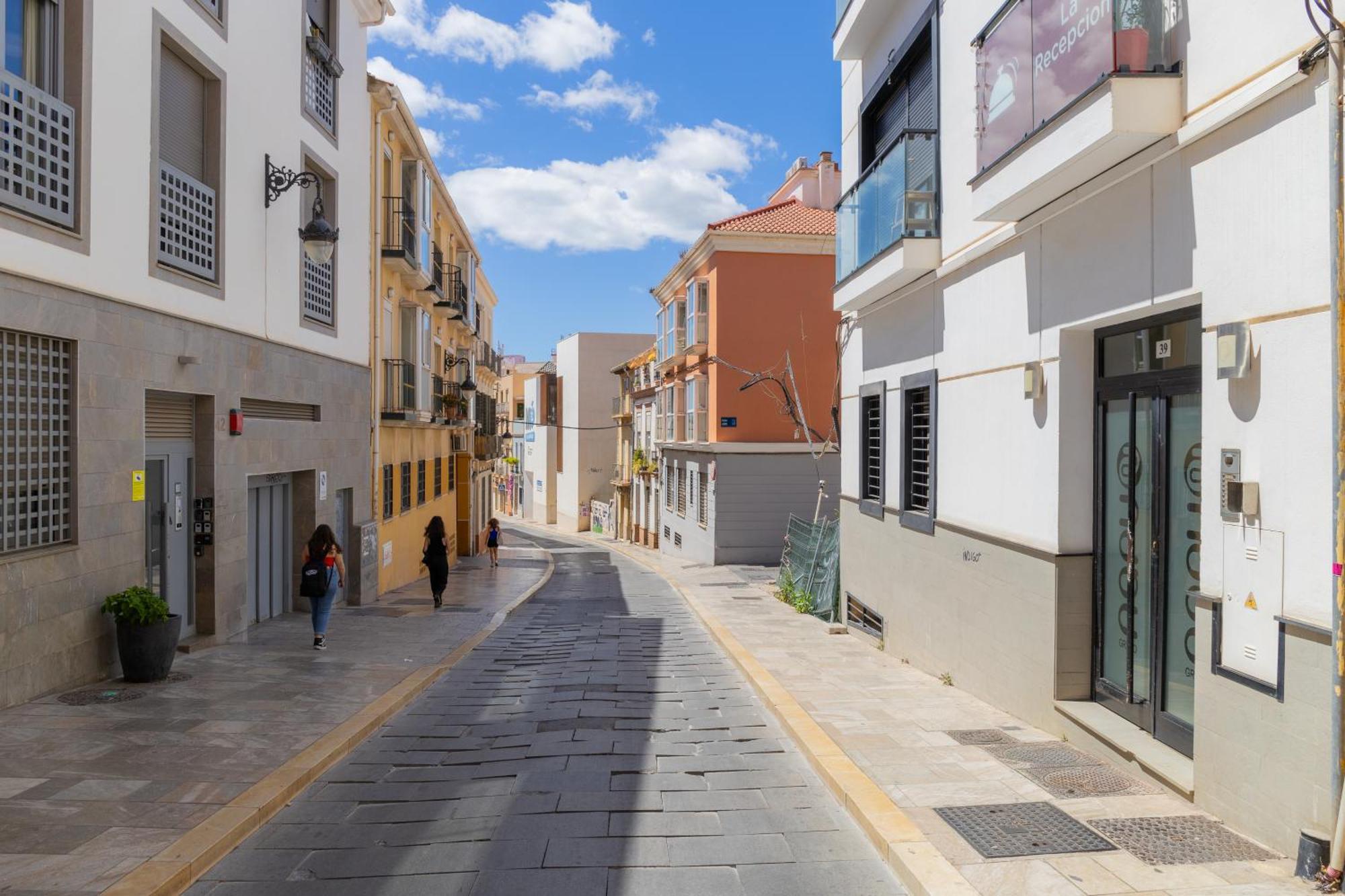 C56 - Studio With Amazing Terrace In The Centre Màlaga Exteriér fotografie